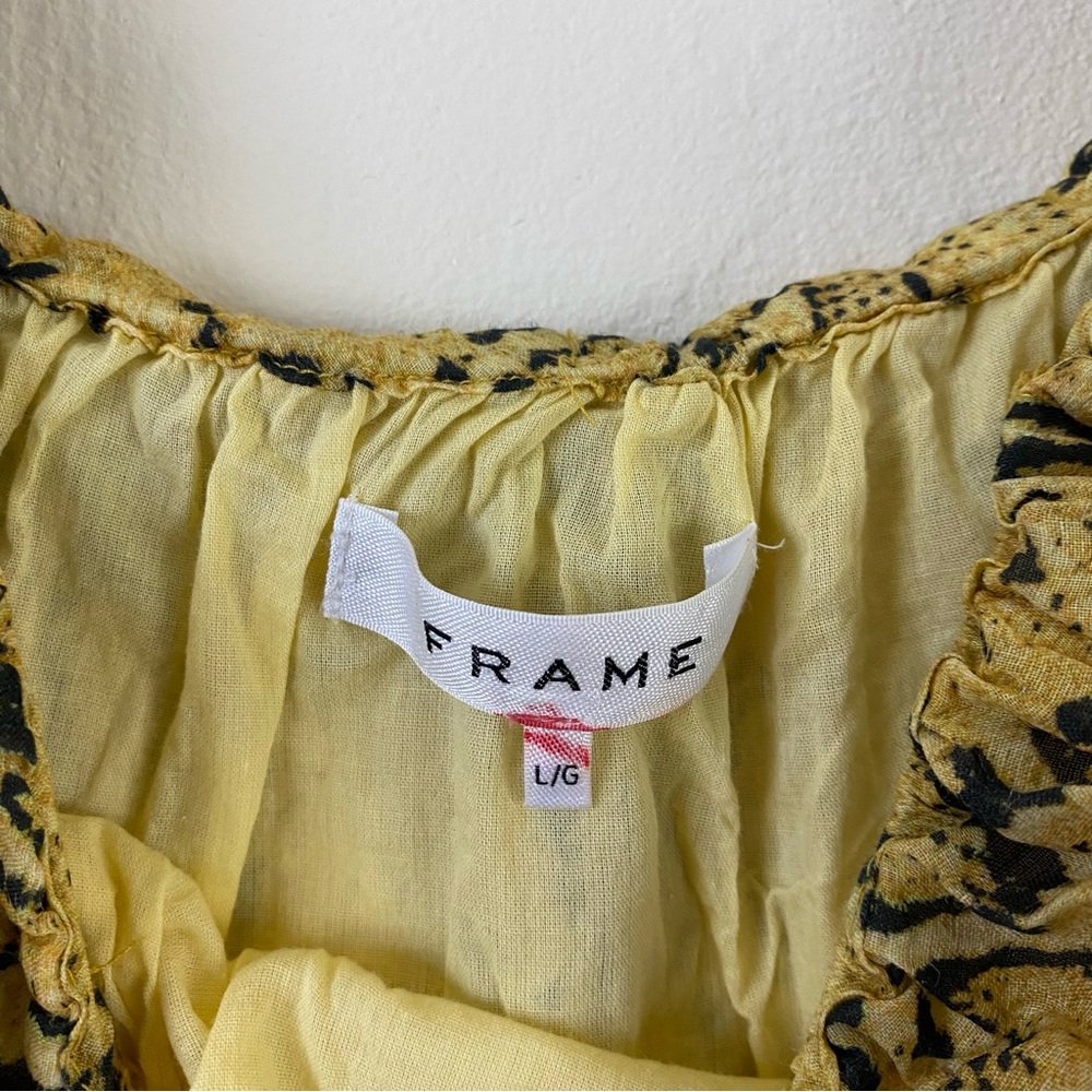 Frame Size Large Yellow & Black Python Multi Wide… - image 4